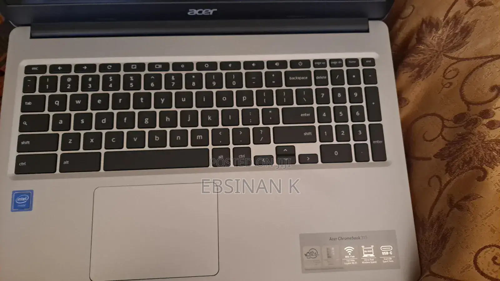 Laptop Acer Chromebook Spin 15 CP315 2GB eMMC 256GB
