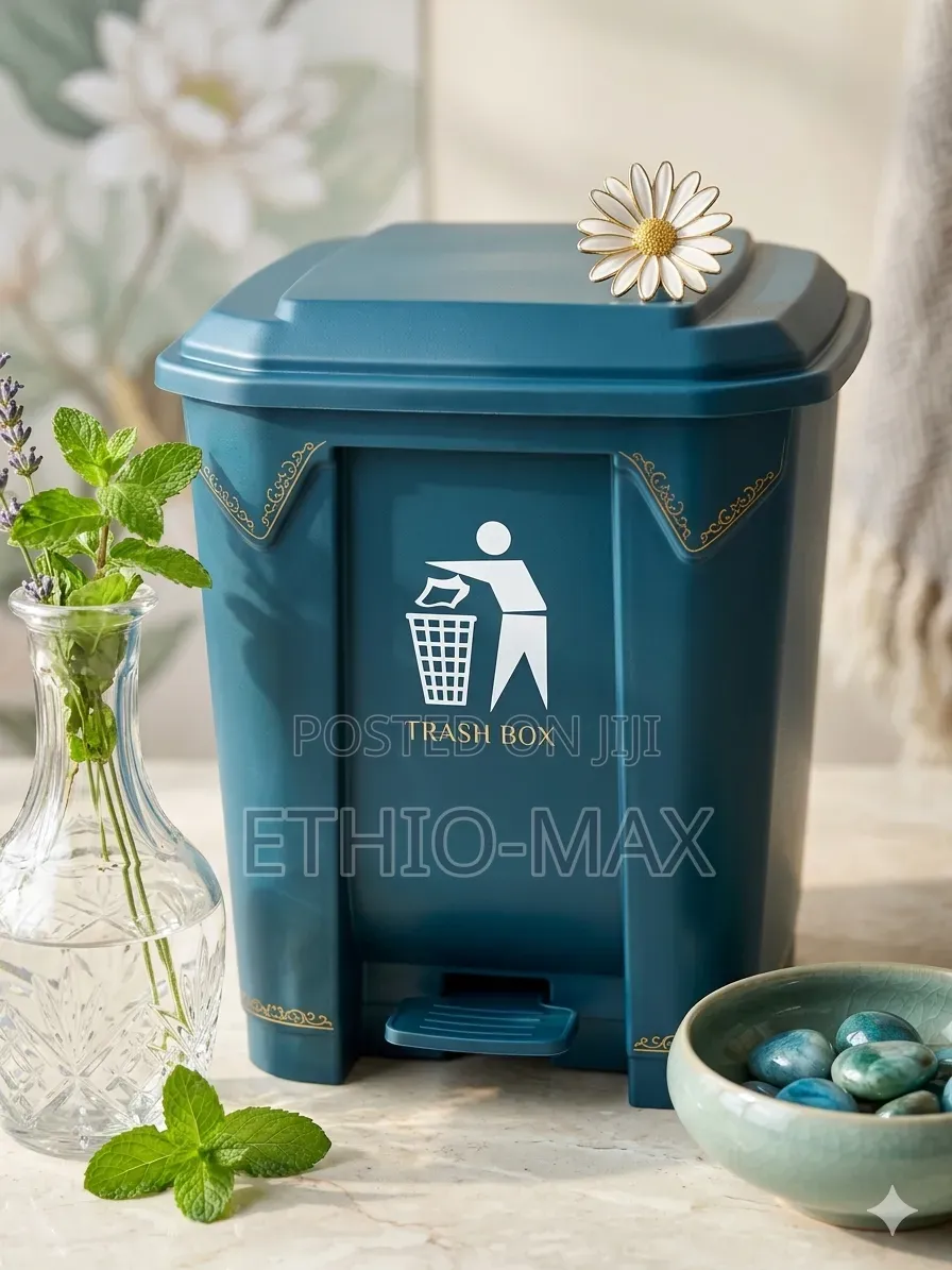 Trash Box ( Garbage Can) የቆሻሻ ማጠራቀሚያ