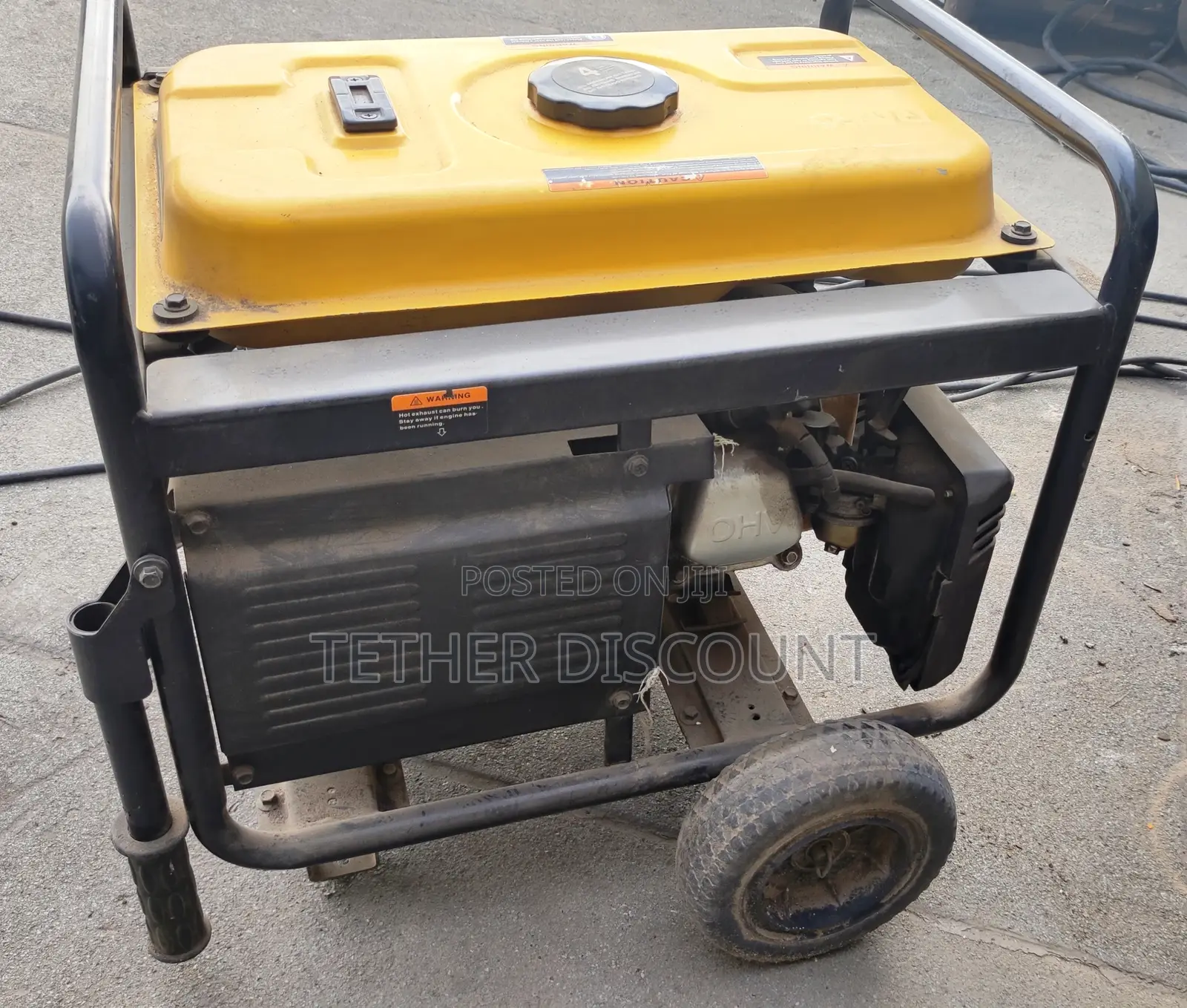 - Rato Gasoline Power Generator Slightly Used 3 Kw ጄኔሬተር በመጠኑ ያገለገለ