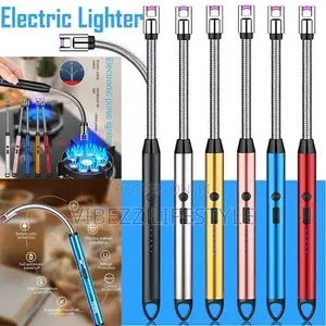 Rechargeable Electric Arc Lighter - በቻርጅ የሚሰራ የሻማ ማብሪያ ላይተር