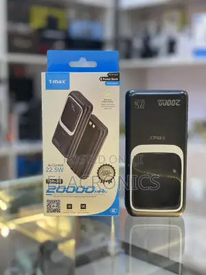 T-Max 20,000mah Fast Power Bank | Built-in Cables!