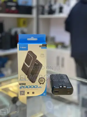 T-Max 20,000mah Fast Power Bank | Built-in Cables!