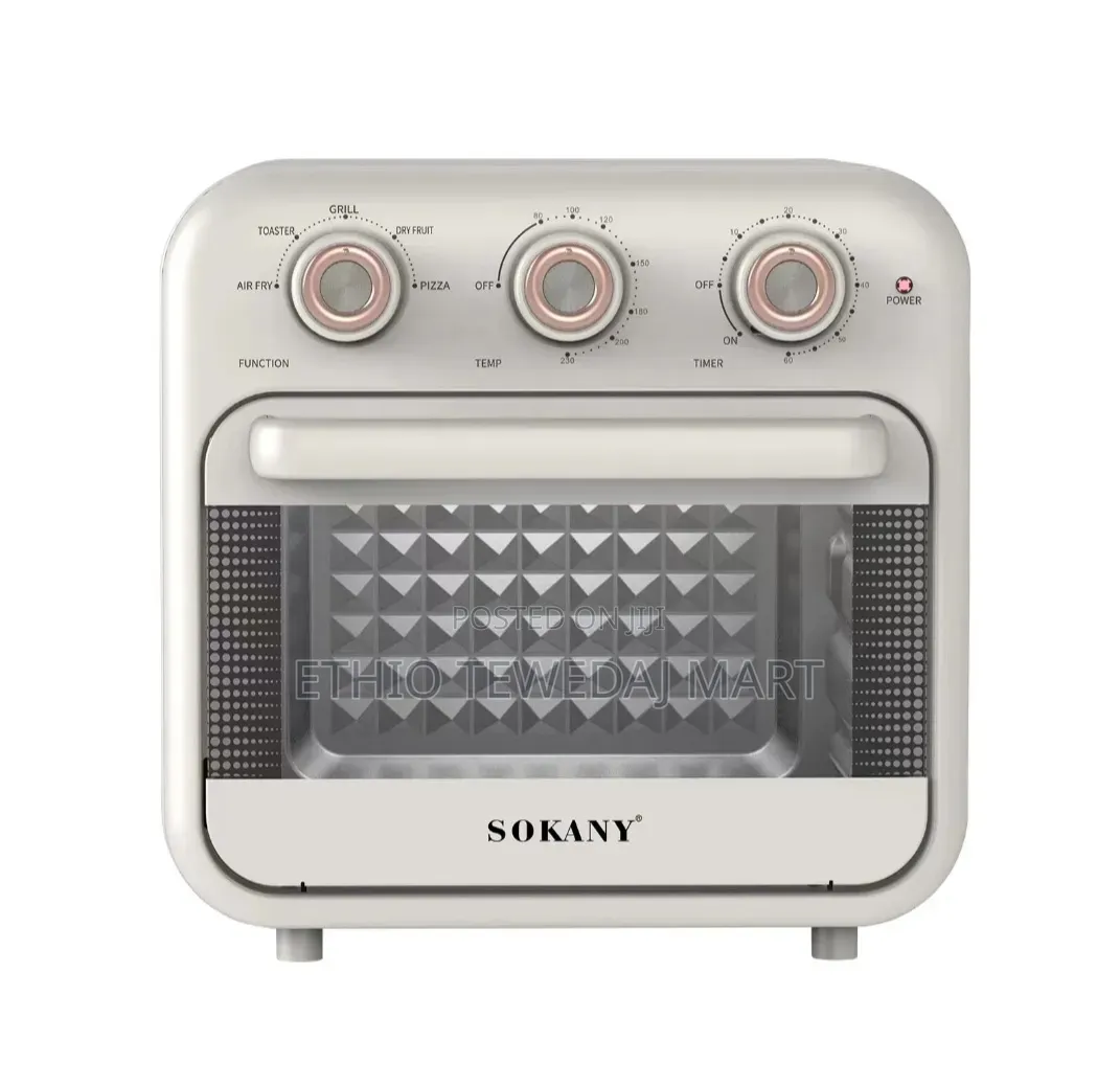 Sokany Air Fryer + Toaster Oven 18 Liter 1800 Watt