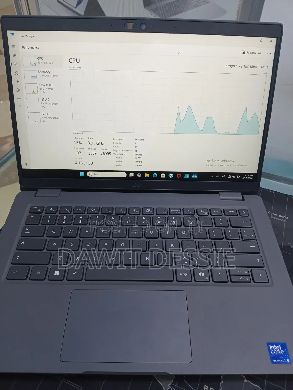 New Laptop Dell Latitude 3450 16GB Intel Core Ultra 5 SSD 512GB