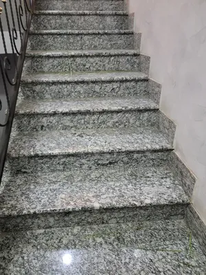 Spray White Stairs
