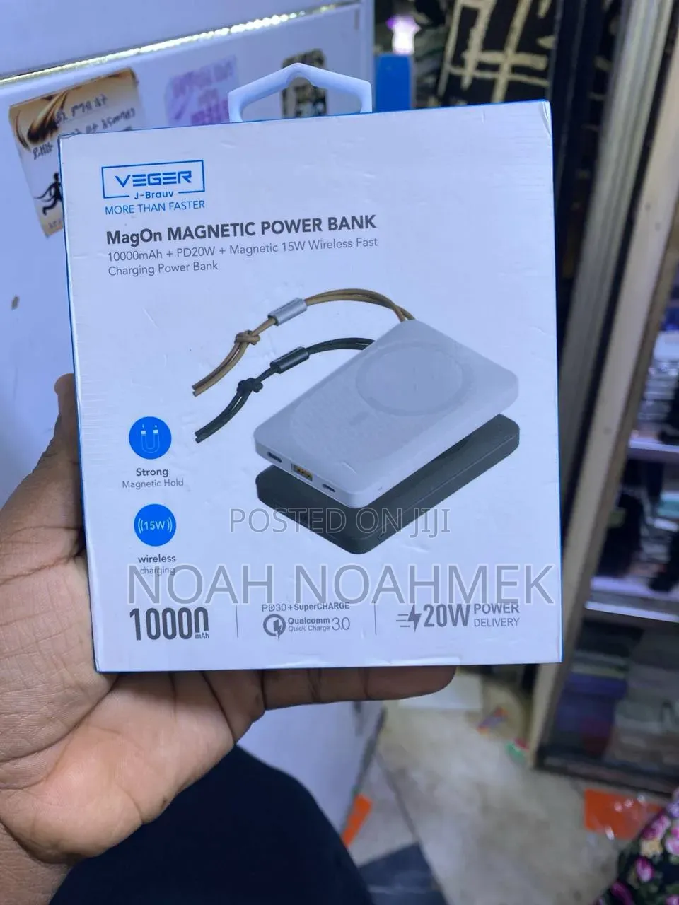 Veger Magon Magnetic Power Bank