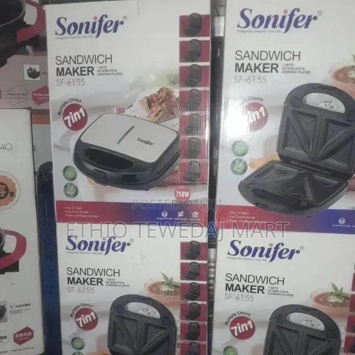 Sonifer Sf-6054 7-in-1 Sandwich Maker.