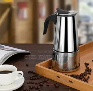 Stainless Steel 9cup Espresso Coffee Maker 450ml
