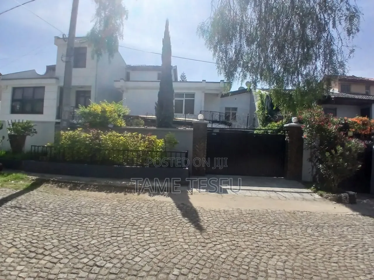 Furnished 5bdrm House in ፍጋ, Bole for sale