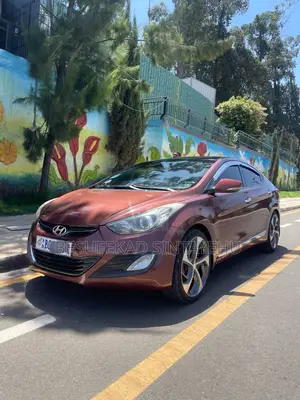 Hyundai Avante 2013 Brown