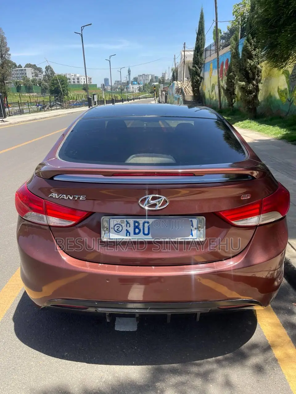 Hyundai Avante 2013 Brown