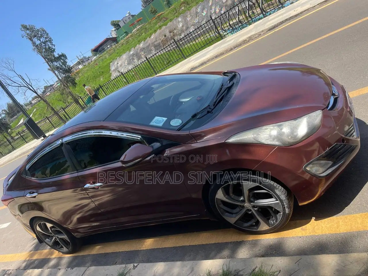 Hyundai Avante 2013 Brown