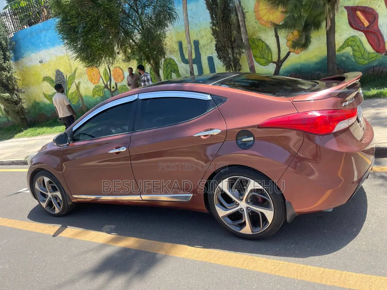 Hyundai Avante 2013 Brown