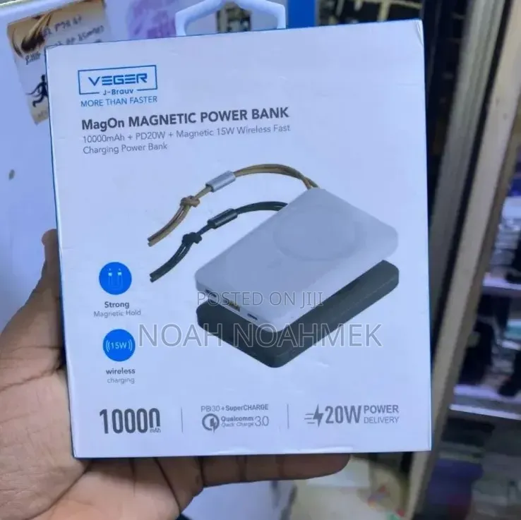 Veger Magon Magnetic Power Bank