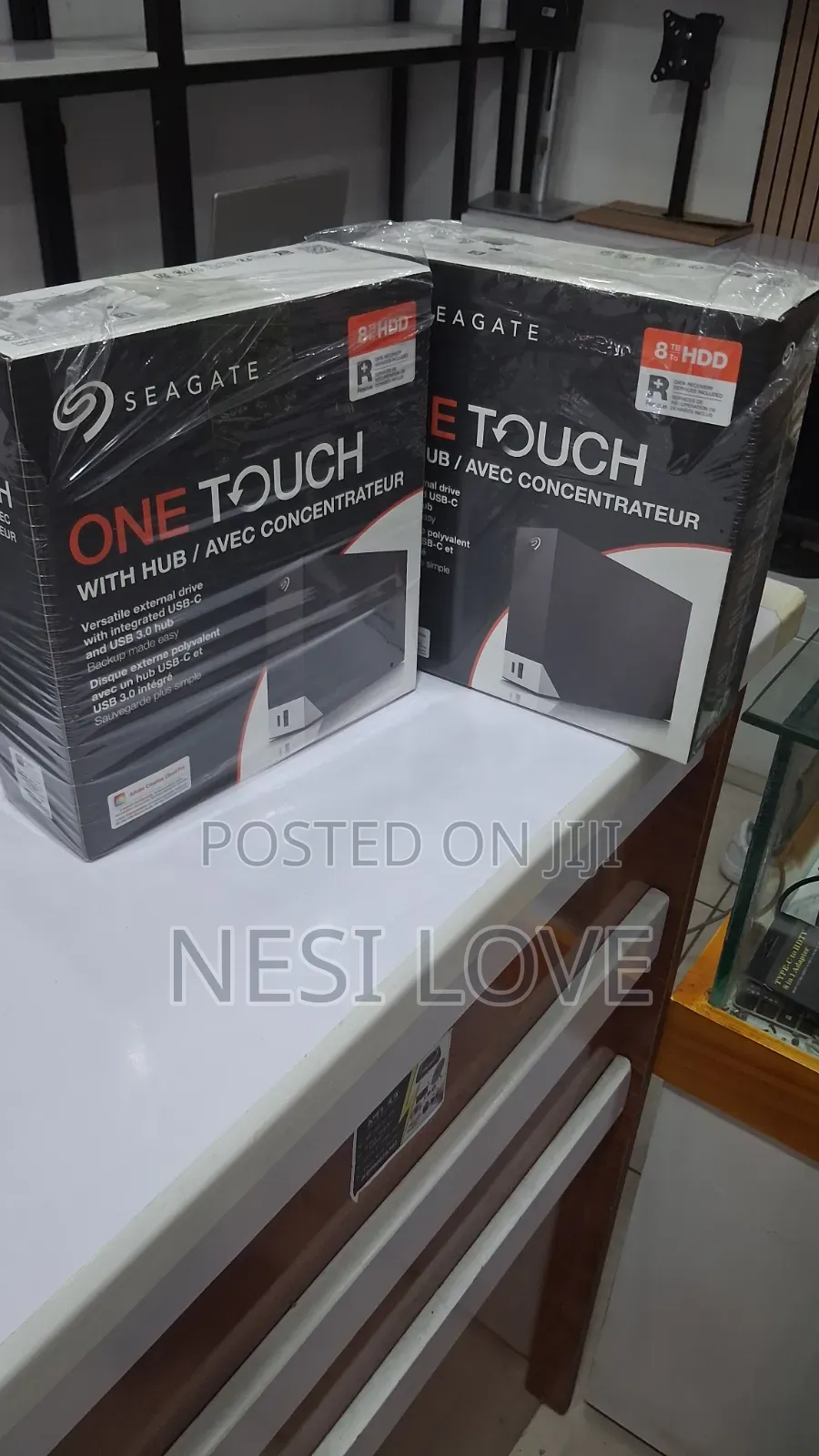 8tb Seagate One Touch External Hard Disk Storage