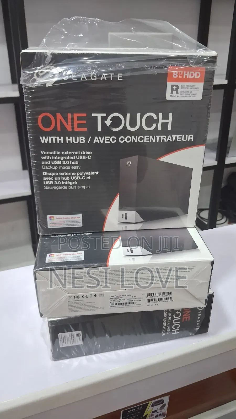 8tb Seagate One Touch External Hard Disk Storage