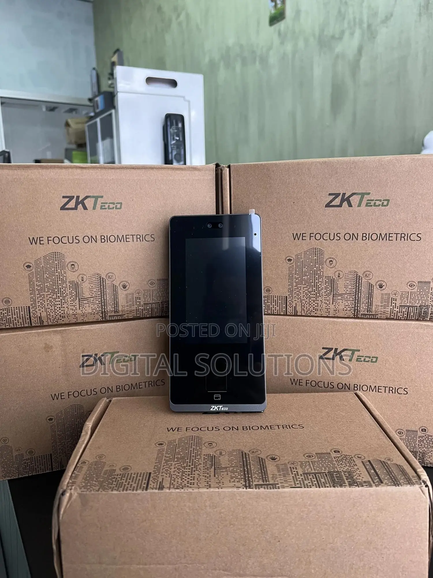 Zkteco Senseface Face + Fingerprint + Card Verification