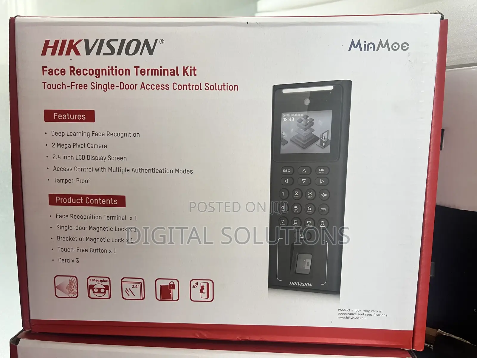 Hikvison Face Access Control Full Kit