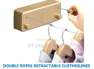 Double Ropes Retractable Clotheslines