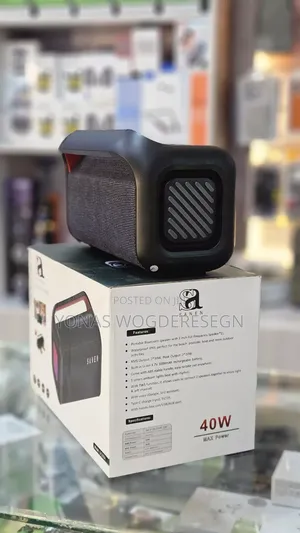 Sanen Portable Bluetooth Speaker – Deep Bass Wireless Sound System