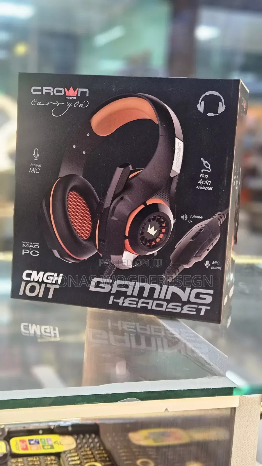 Crown Cmgh101t Headphones