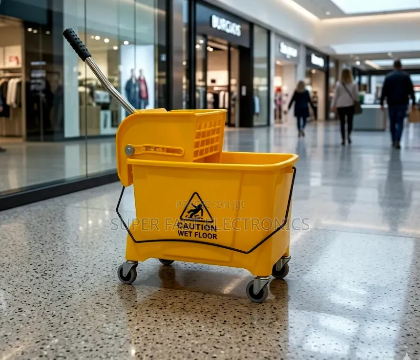 Commercial Wet Floor Strong Mop Bucket With Wringer