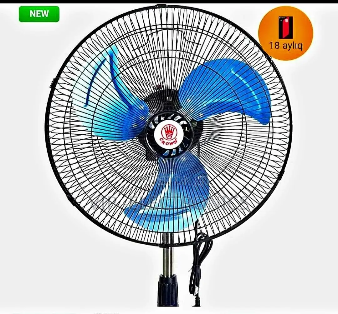 Crown Stand Fan: Angel Crown 3-in-1 Industrial Standing Floor Fan