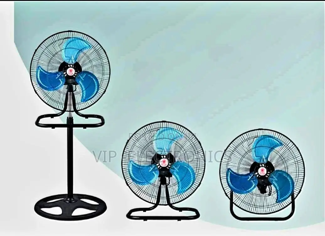 Crown Stand Fan: Angel Crown 3-in-1 Industrial Standing Floor Fan