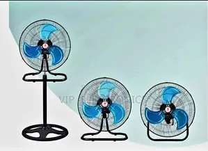 Crown Stand Fan: Angel Crown 3-in-1 Industrial Standing Floor Fan
