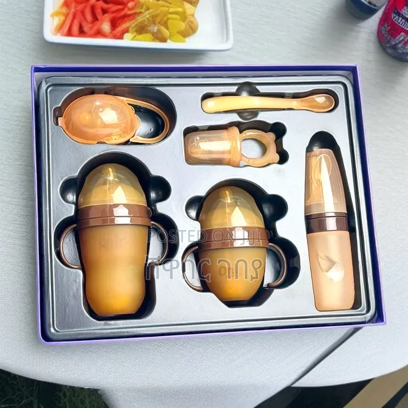 Original Dr Gym 6-Piece Silicone Feeding Set - Newborn Care