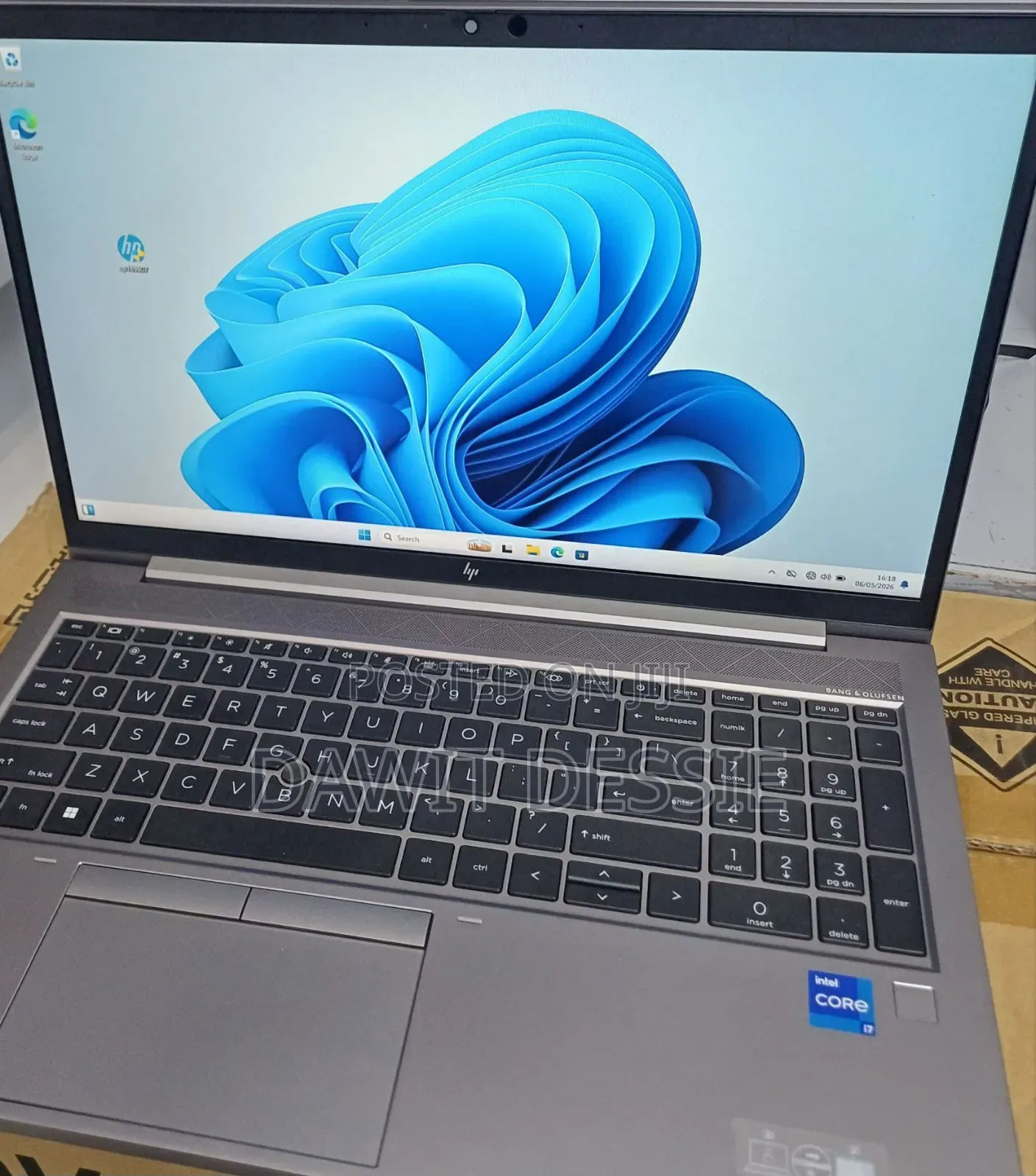 New Laptop HP 16GB Intel Core i7 SSD 512GB