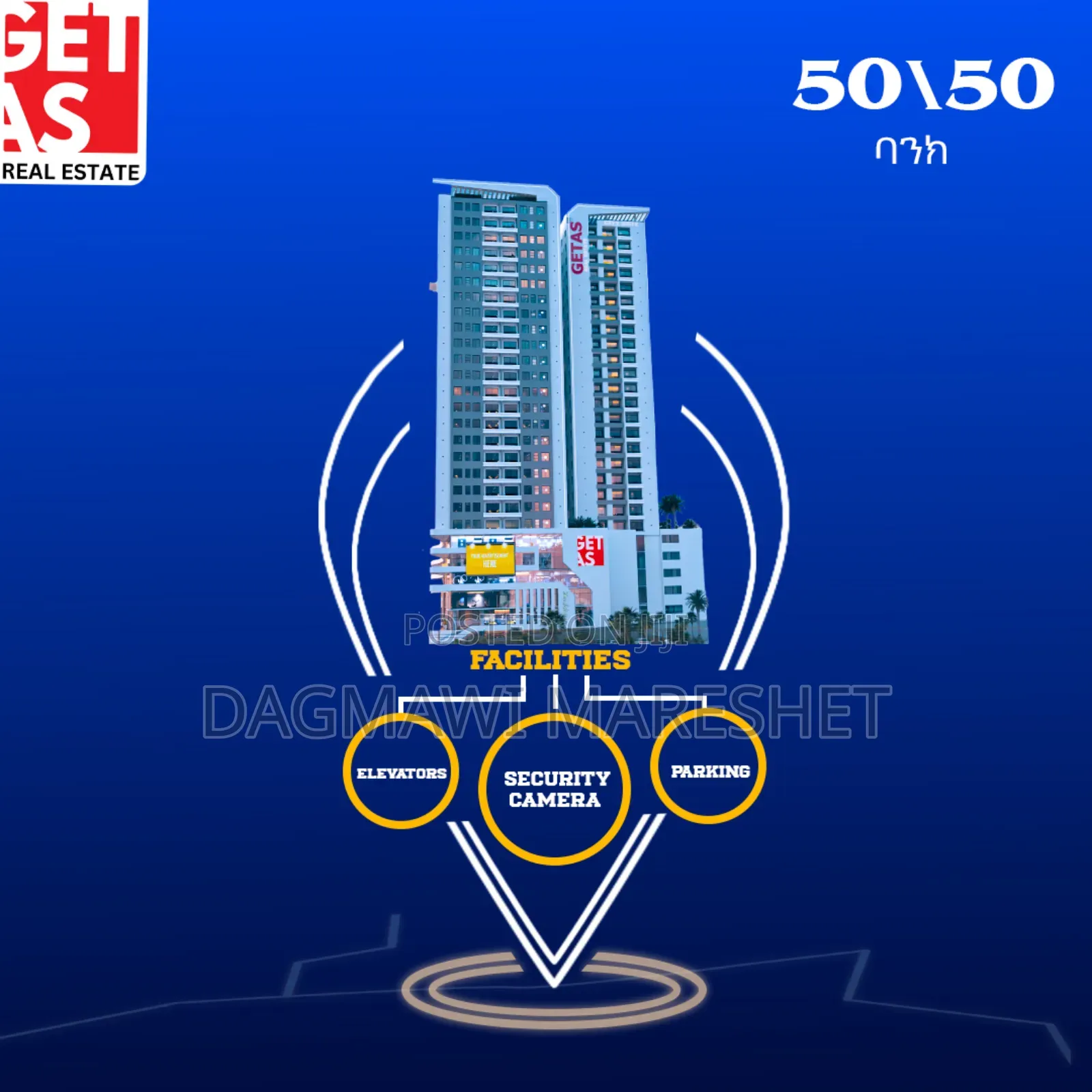 2bdrm Apartment in Getas, Kirkos for sale