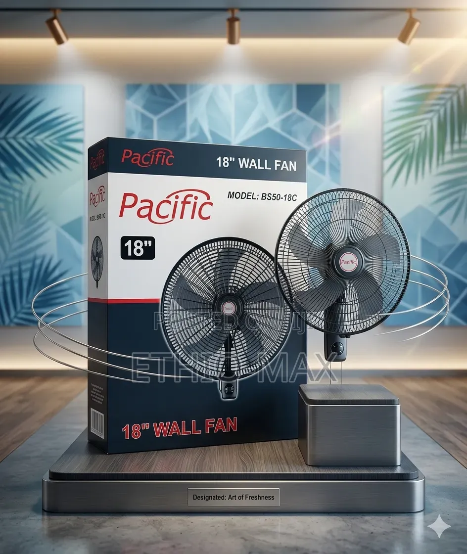 Pacific 18” Wall Fan – Original | 1 Year Warranty