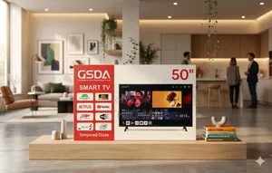 Gsda 50” Smart Android Tv – 2026 New | Original | 3 Year Warranty