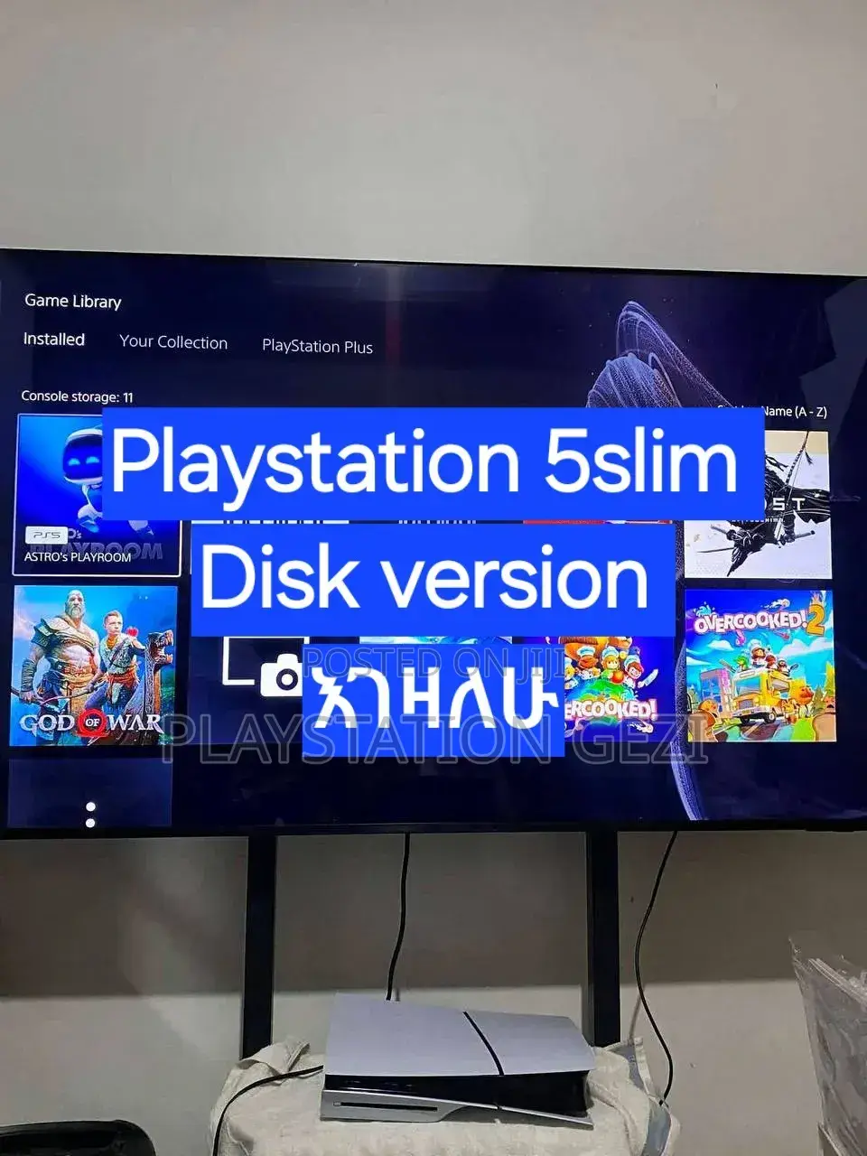 Ps4 Ps5 በተመጣጣኝ ዋጋ እንገዛለንንን ደዉሉልን