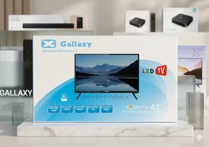Galaxy 43”Smart Android Tv – 2026 New | Double Glass | 3 Year Warranty