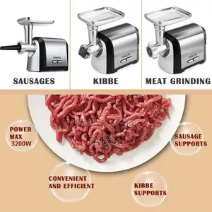 የኤሌክትሪክ ስጋ መፍጫ (3-in-1 Meat Grinder)