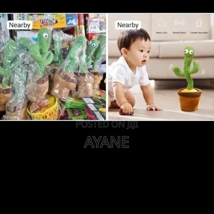 Dancing Cactus Toy
