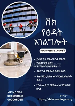 Professional Cleaning Services in Addis Ababa