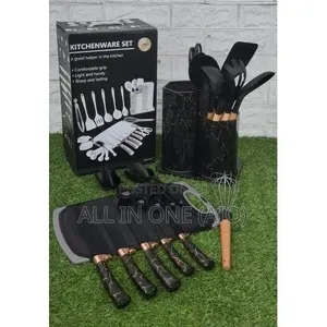 Silcone Kitchen Utensils Set ከፍተኛ ሙቀት የሚቋቋሙ 25set