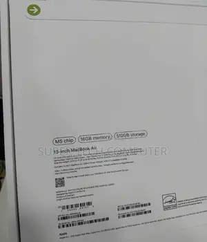 New Laptop Apple MacBook Air 2026 M5 13-inch 16GB Apple M5 SSD 512GB