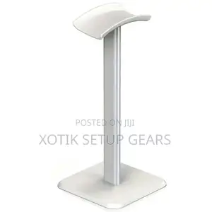 White Aluminium Headphone Stand
