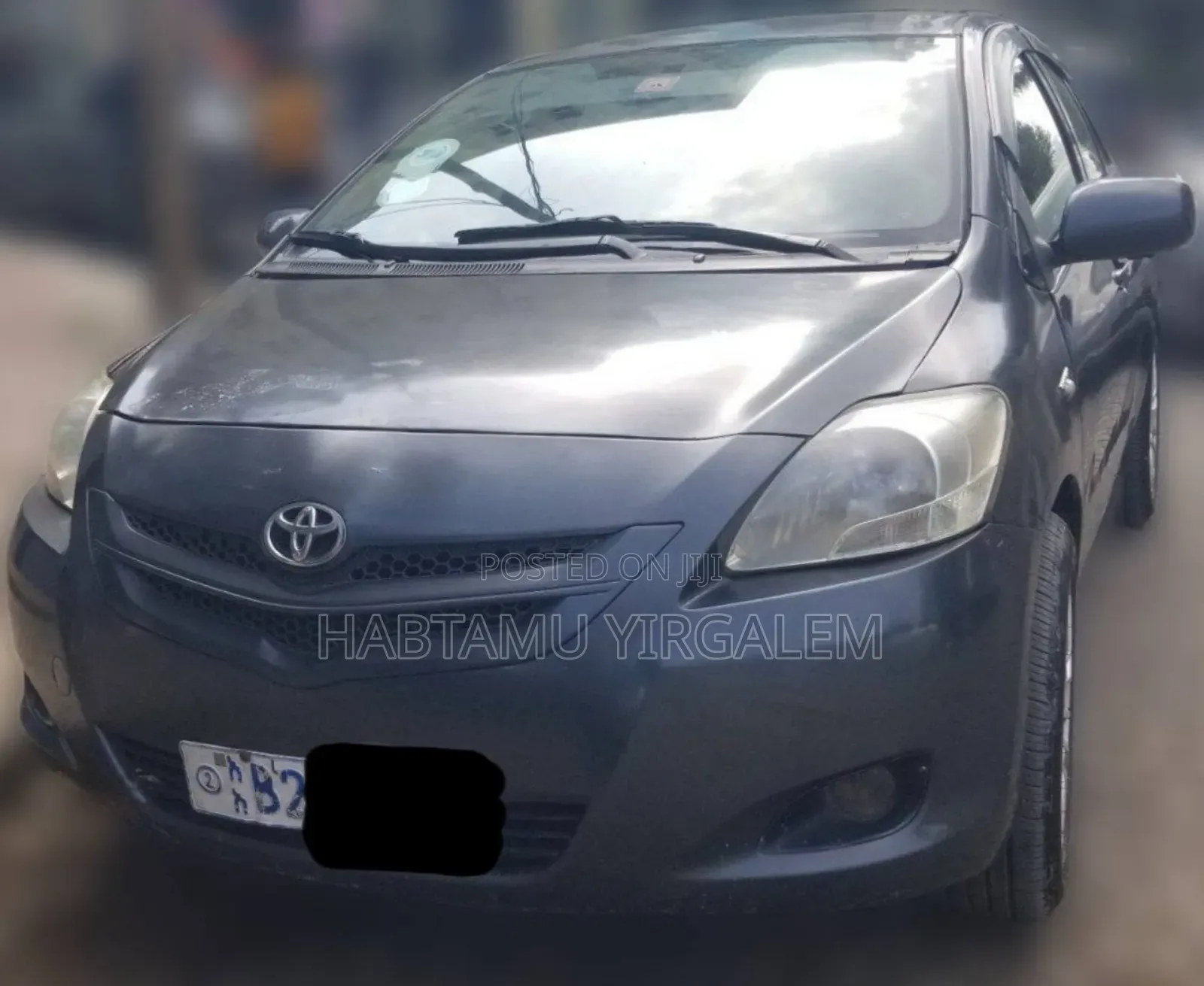 Toyota Yaris 2008 Gray