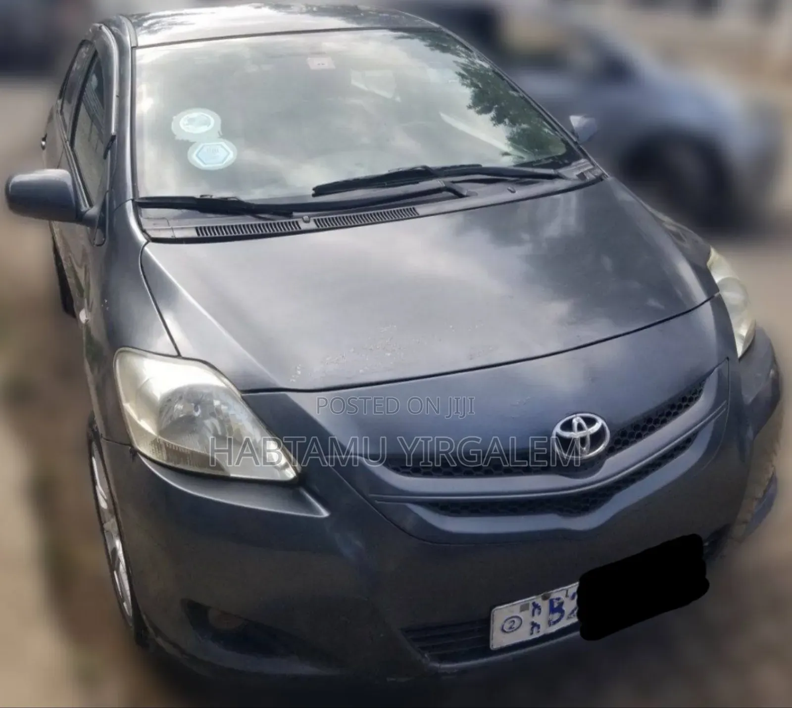 Toyota Yaris 2008 Gray