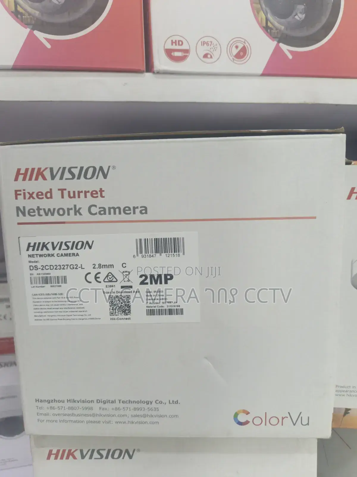 Hikvision 2mp Ip Color Vu Camera