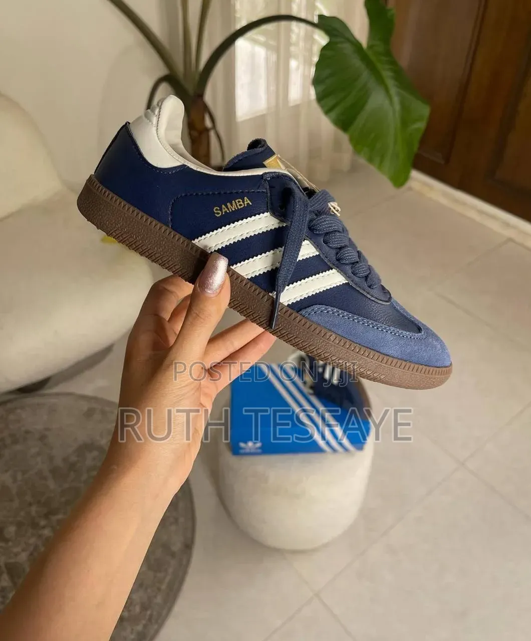 Addidas Samba Navy Blue