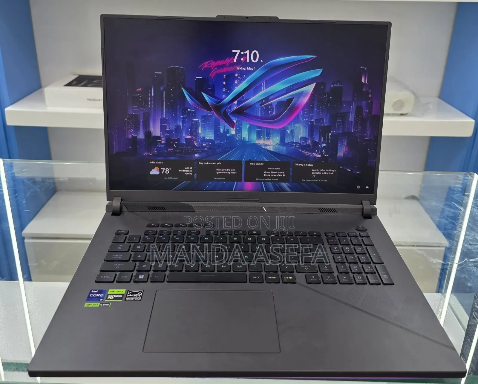 New Laptop Asus 16GB Intel Core i9 SSD 1T