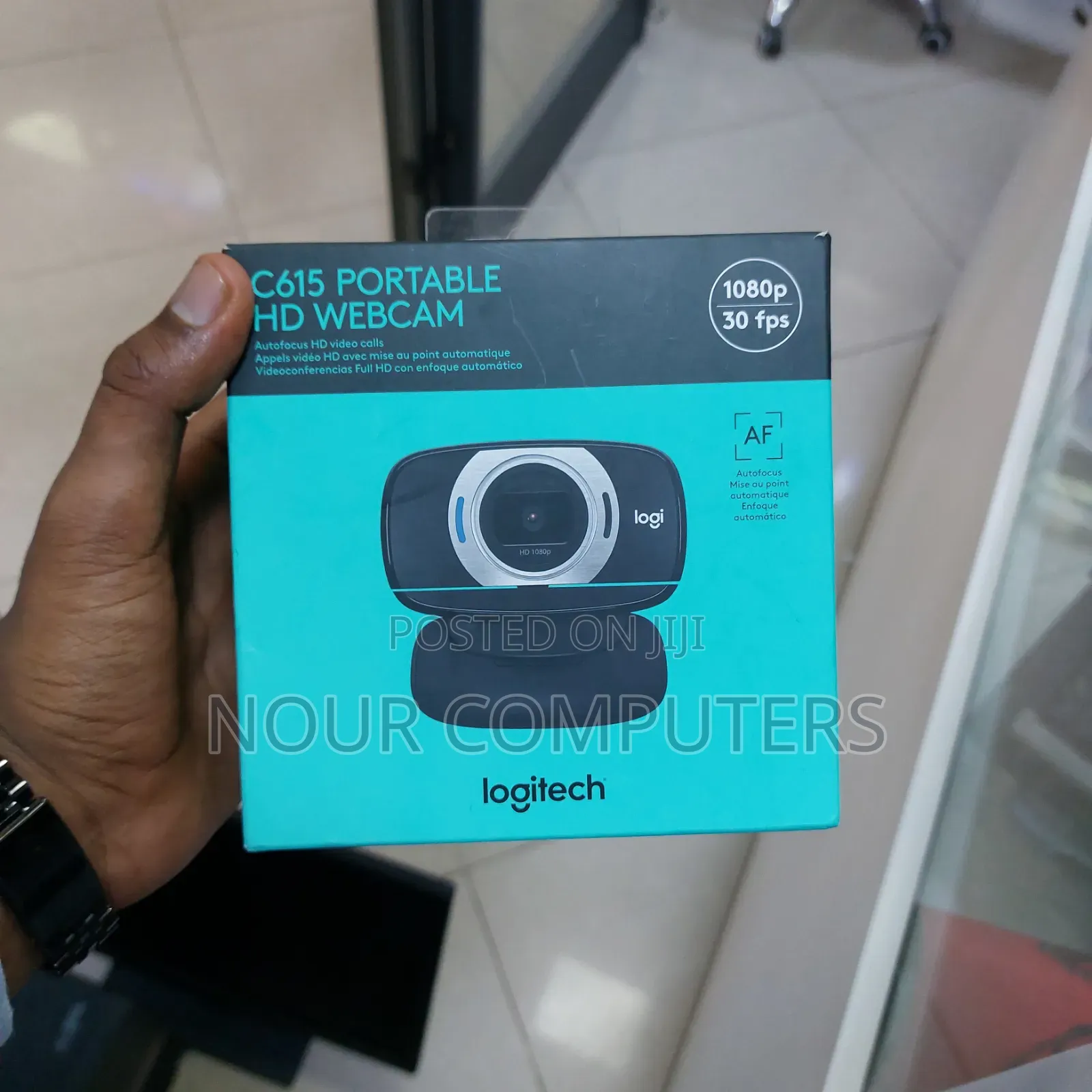 Logitech C615 Portable Webcam