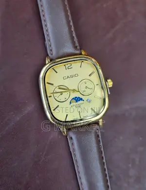 Casio Leather Belt