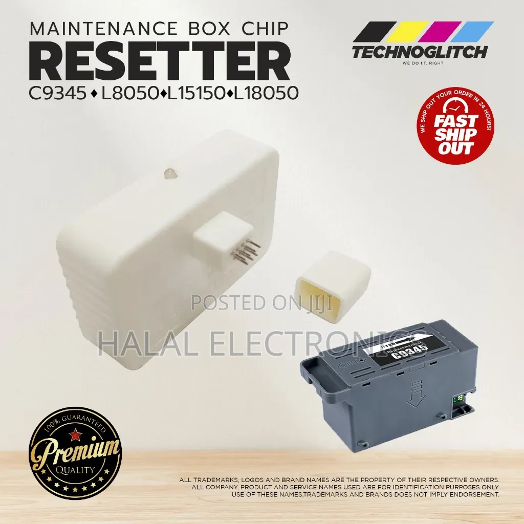 Epson L8050 Maintainance Box Chip Resetter